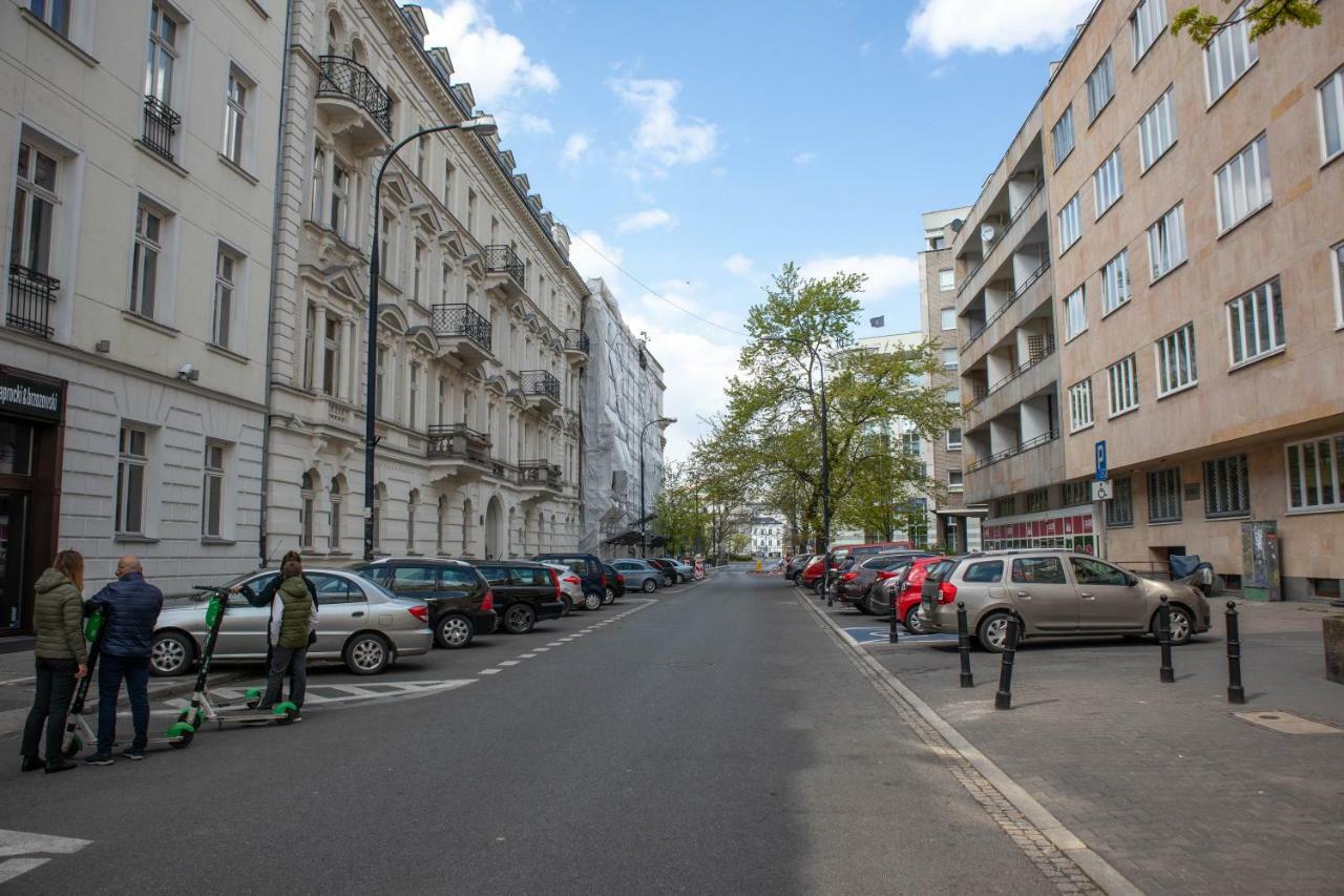 Apartamento Warszawa, Centrum, Wiejska 15, Kamienica Exterior foto